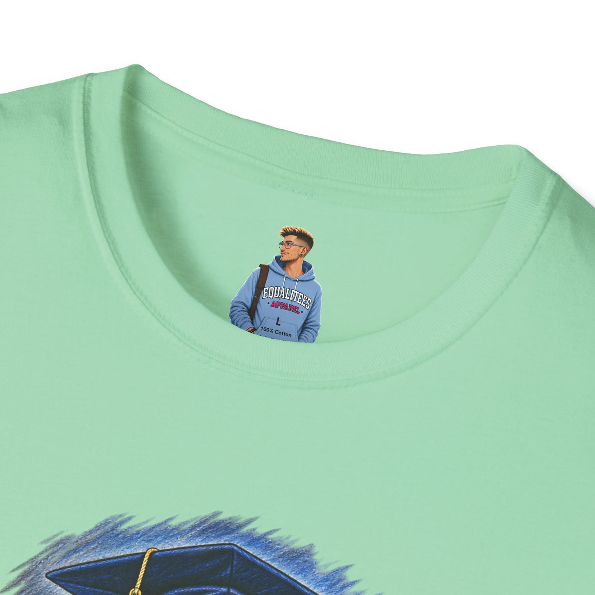 Portrait Front and Back - In Memory of Pierre Damas Bel T-Shirt