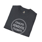 Unisex Incognito Pride T-Shirt - Educate. Advocate. Celebrate.