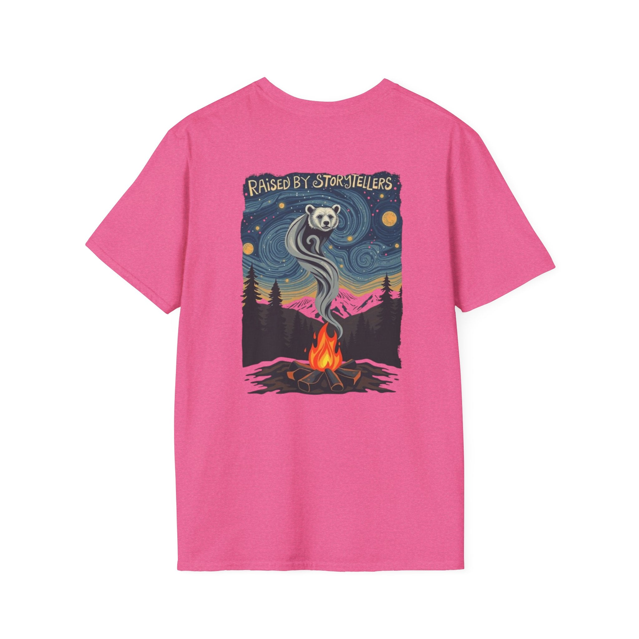 Raised by Storytellers Native Pride T-Shirt