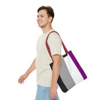 Asexual Pride Flag Tote Bag