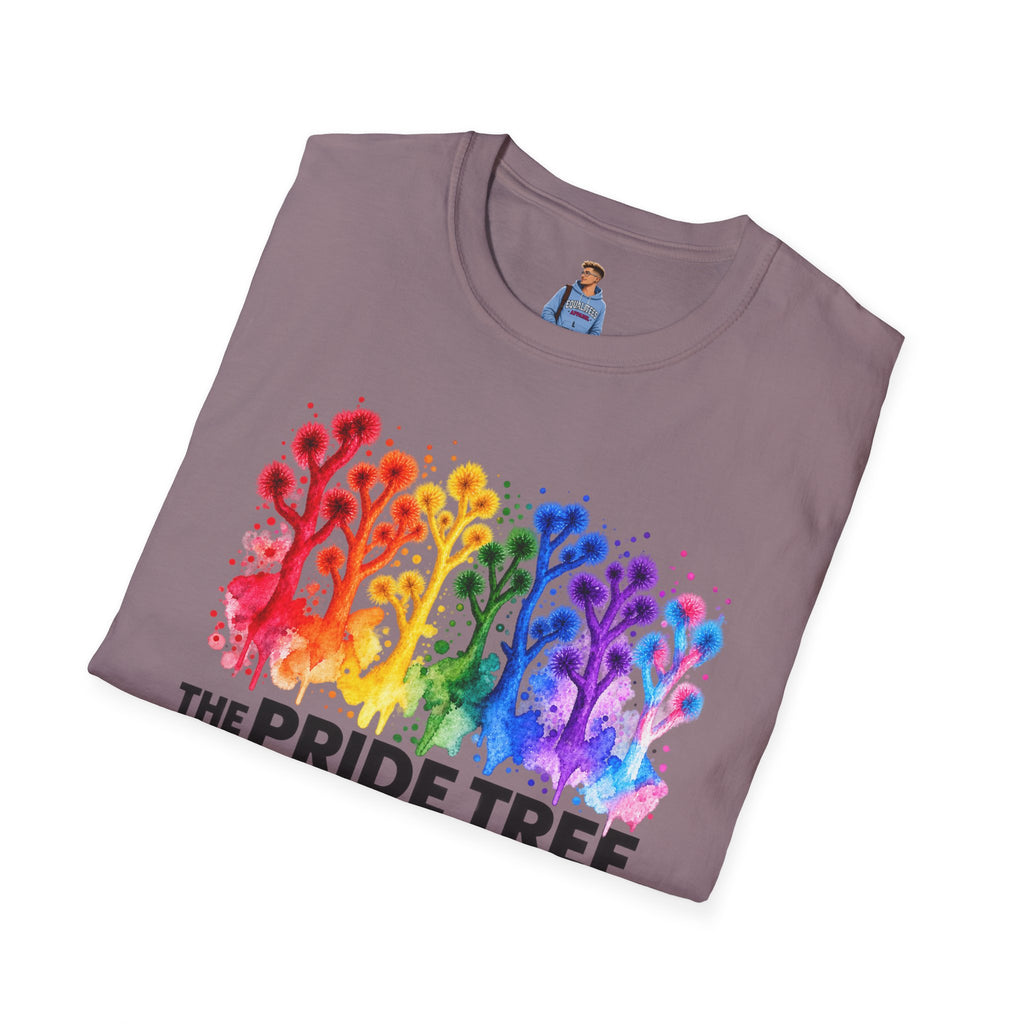 Pride Tree Las Vegas T-Shirt - Black Text