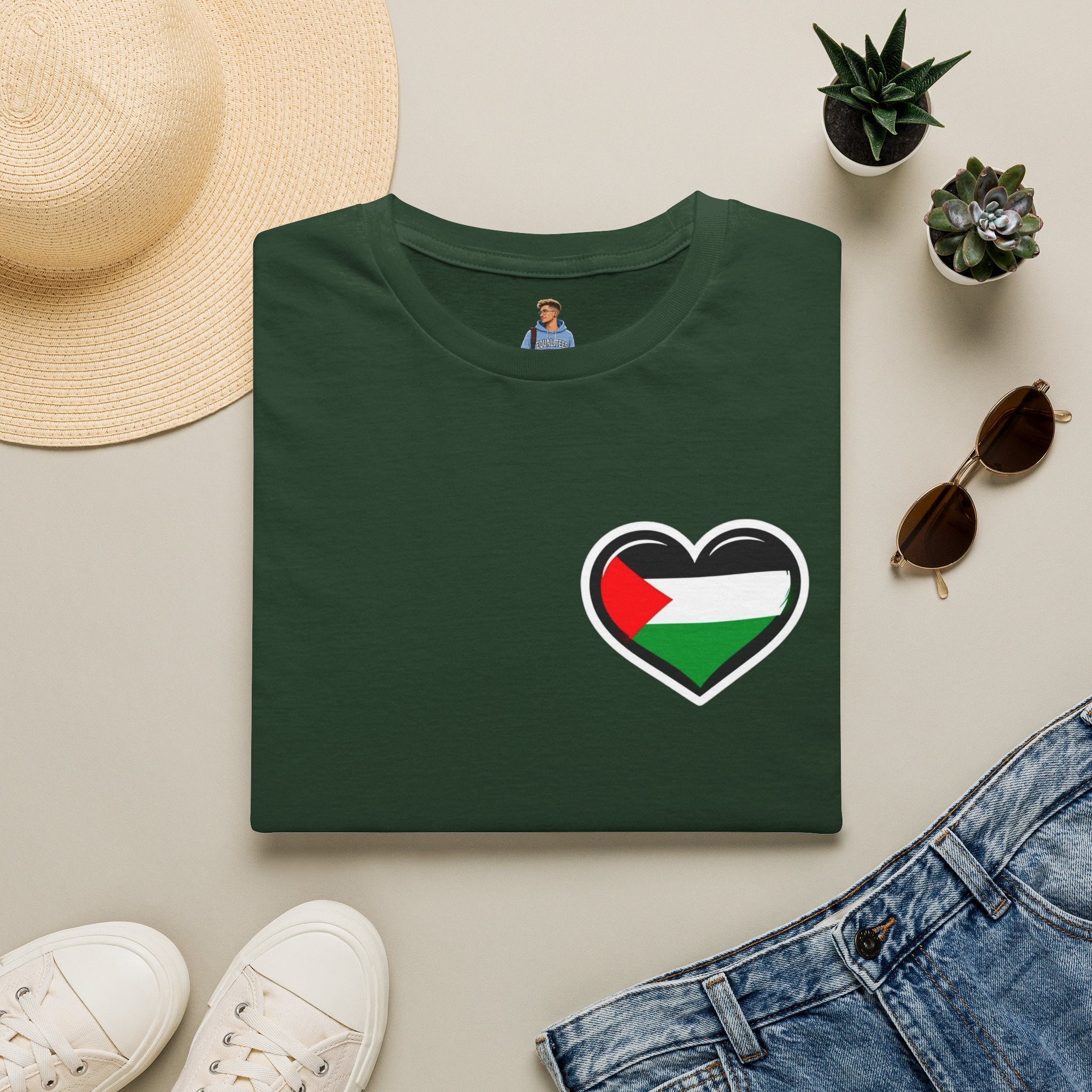 Stand with Gaza & We Are All Palestine Graphic Tee