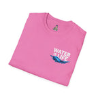 Water is Life Unisex T-Shirt | Eco-Friendly Tee for Environmentalists, Beach Lovers, Awareness Campaigns, Gifting