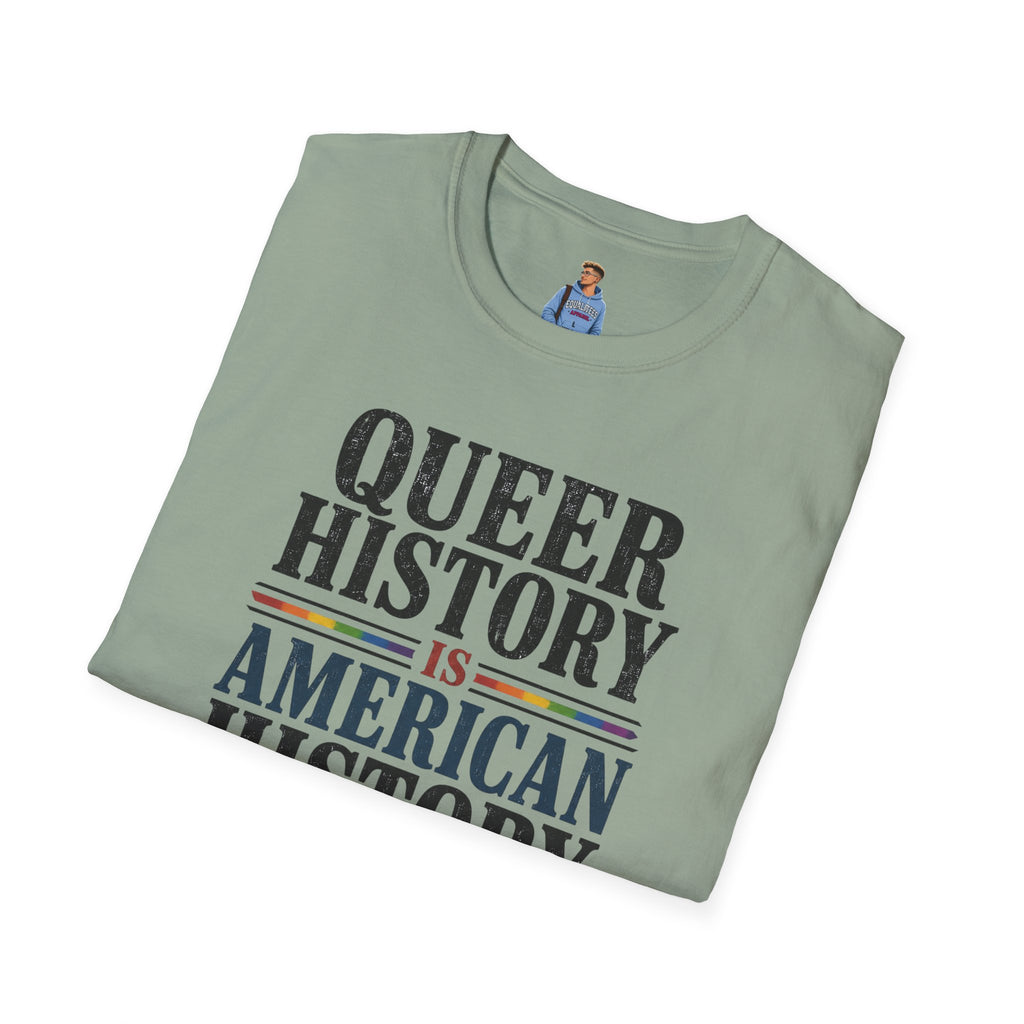Queer History Is American — Graphic T-Shirt