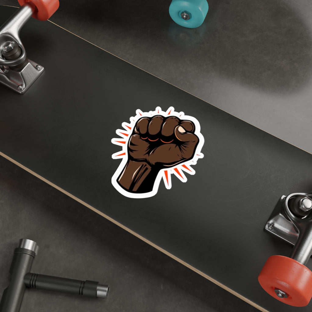 Die-Cut Stickers -  Proud Black Solidarity Fist