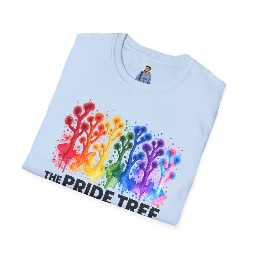 Pride Tree Las Vegas T-Shirt - Black Text