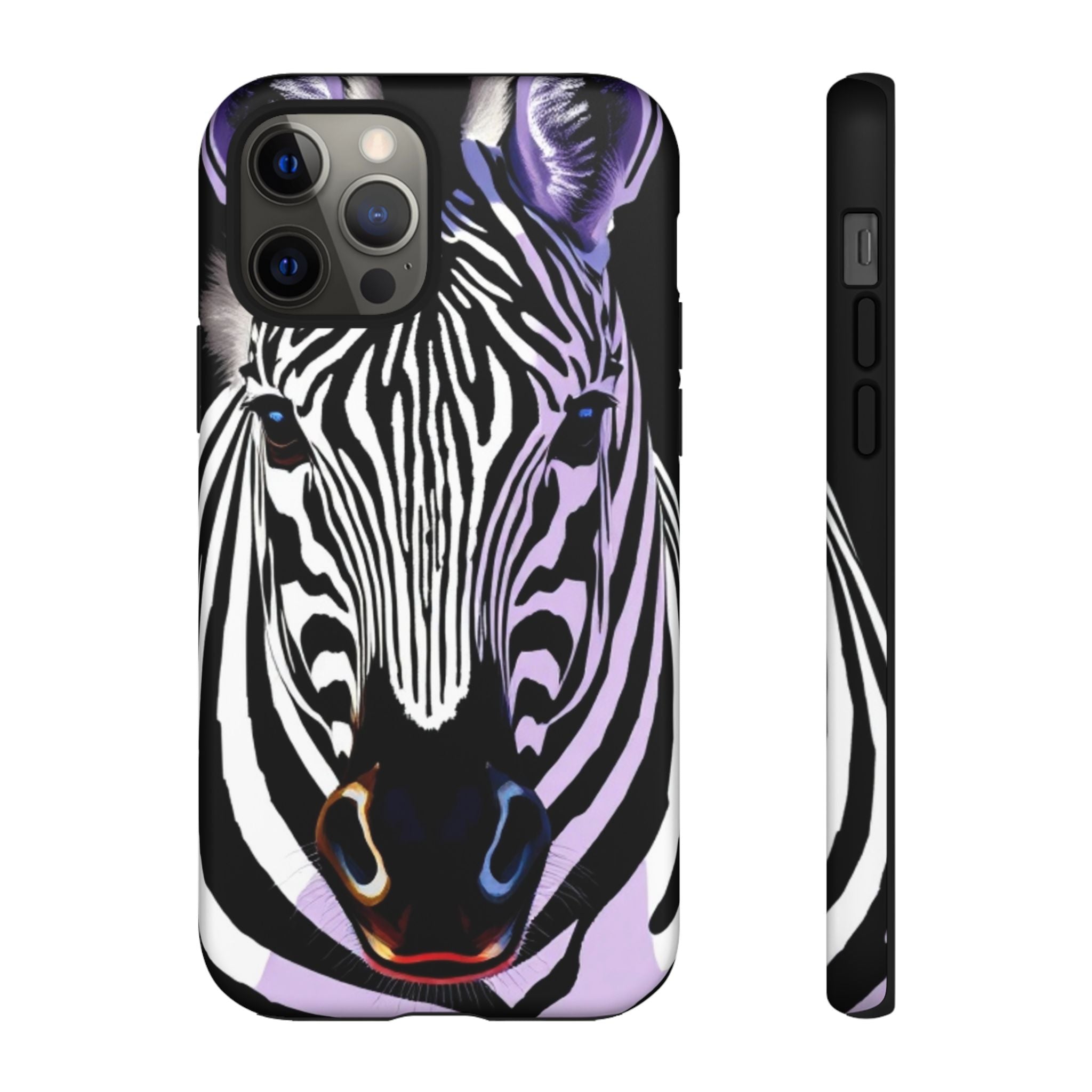 Android OR iPhone Compatible Cases - Zebra Design - Unique Tough Cases