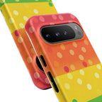 Rainbow Polka-Dot Tough Case for Android