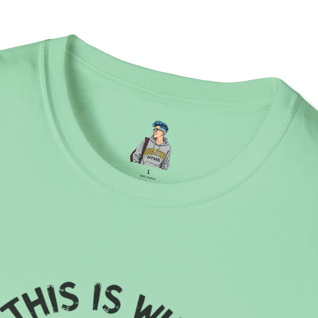 Pride Sunglasses Unisex T-Shirt - 'This Is What Not Giving a Sh*t What You Think Looks Like'