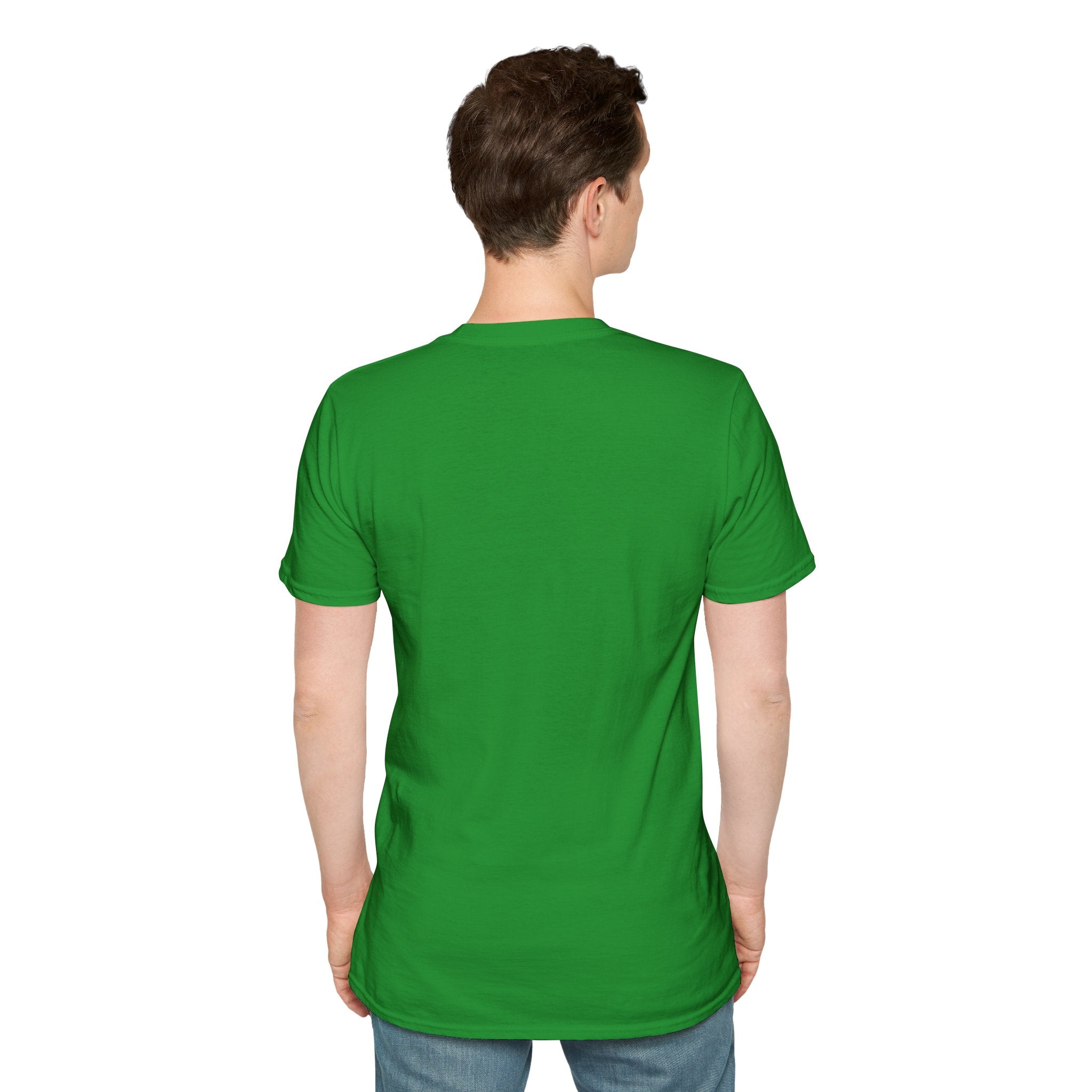 Unisex Softstyle T-Shirt with Eye Roll Emoji | Casual Graphic Tee for Everyday Humor