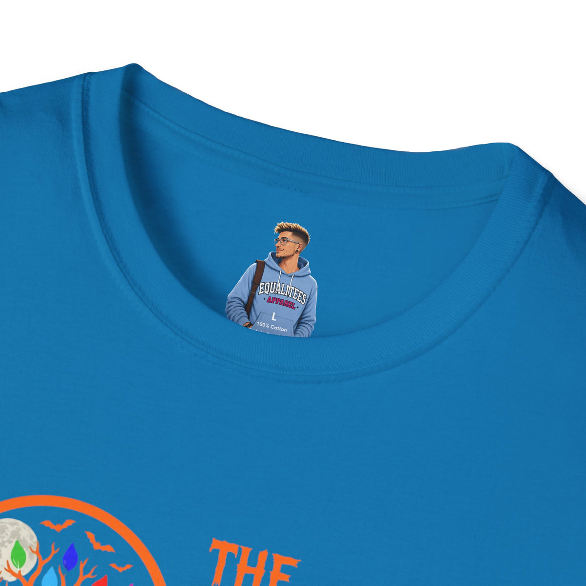 Orange Halloween Logo Pride Tree T-Shirt