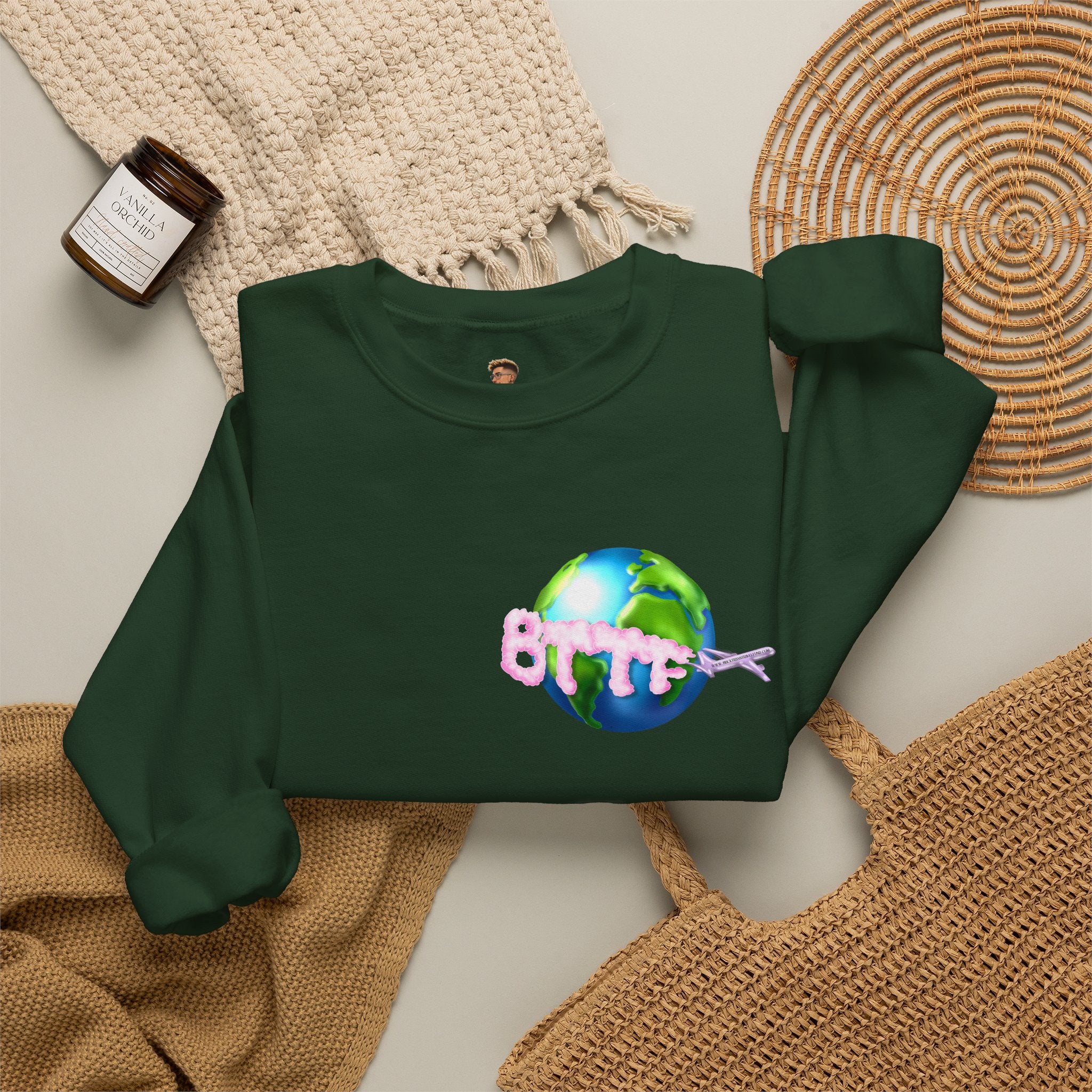 BTTF - Black Trans Travel Fund Unisex Crewneck Sweatshirt