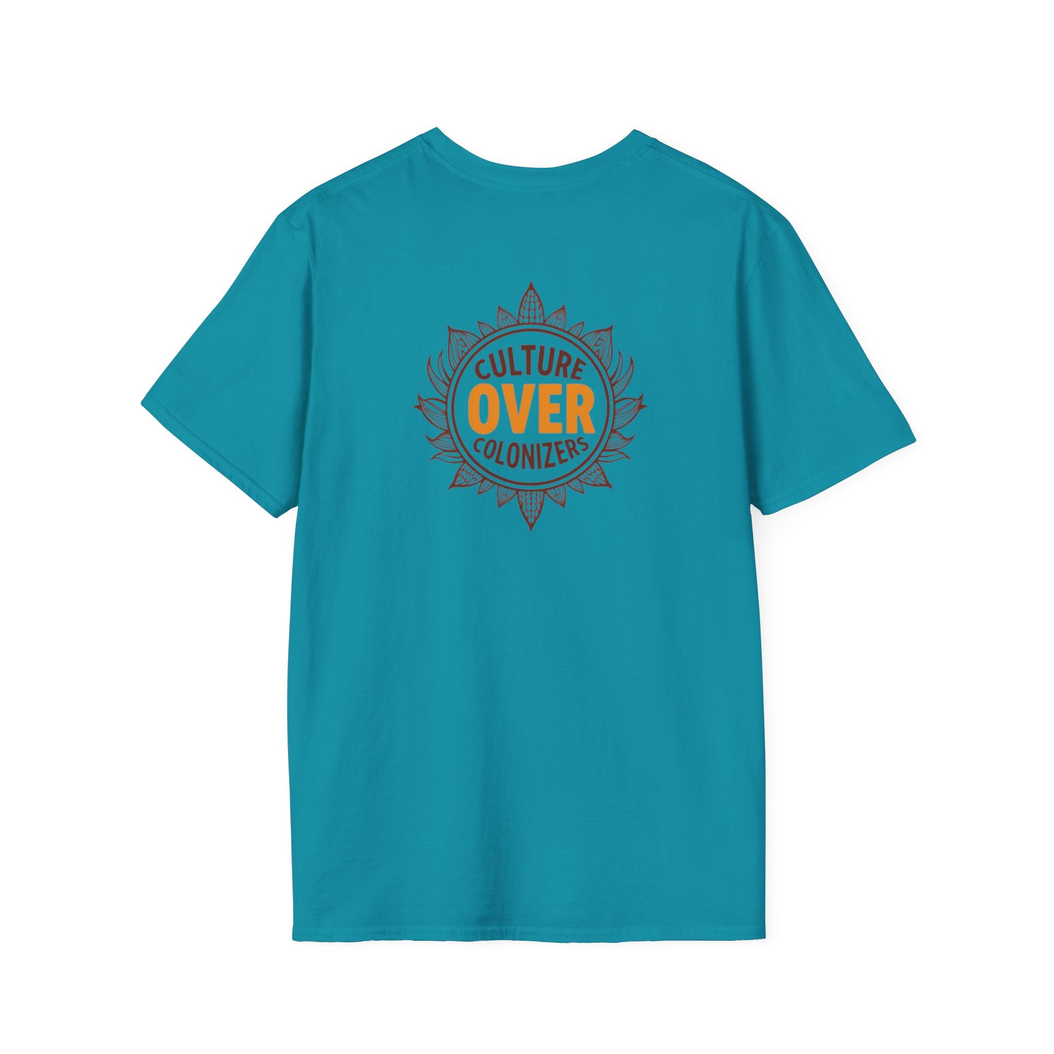 Culture Over Colonizers Unisex Softstyle T-Shirt