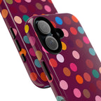 Polka Dot Tough Case for iPhone