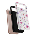Pink Wildflower Tough Case for Android