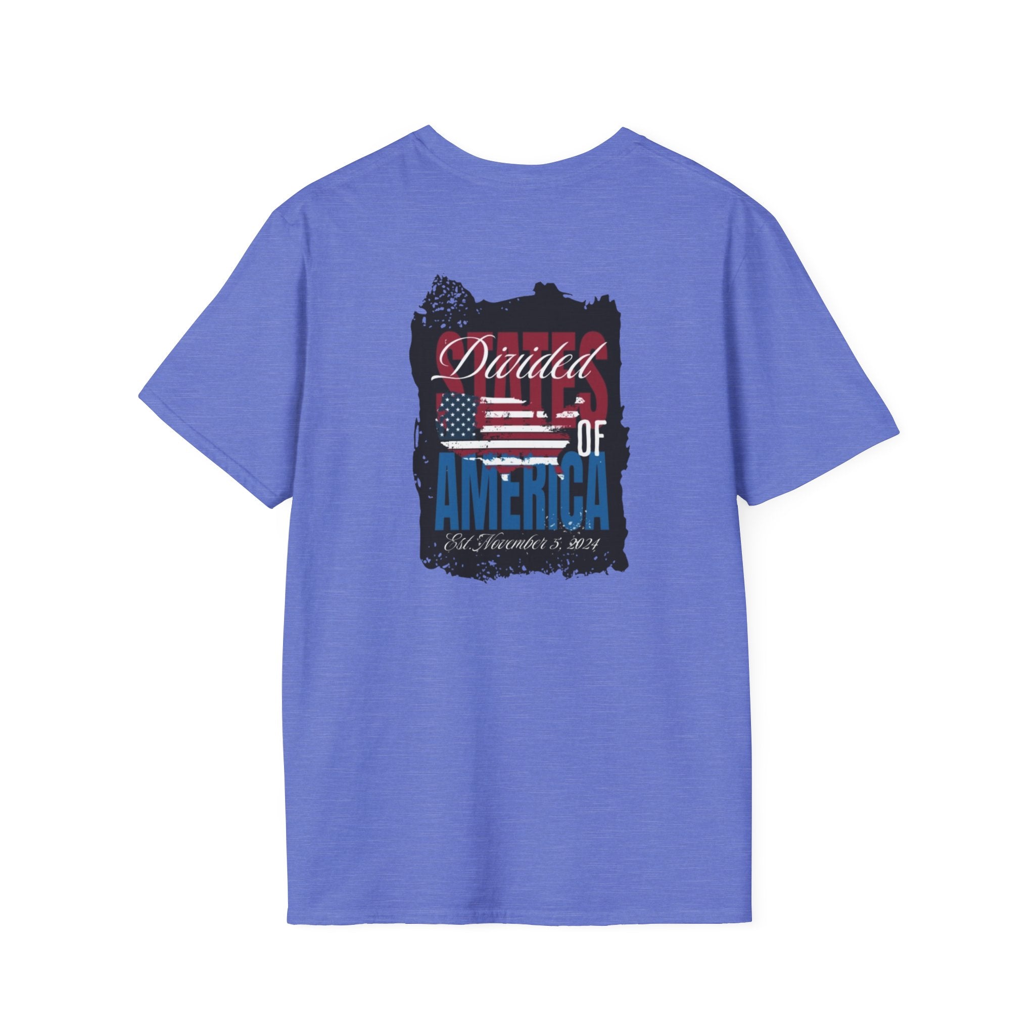 Divided States of America Graphic Tee Softstyle Unisex T-Shirt