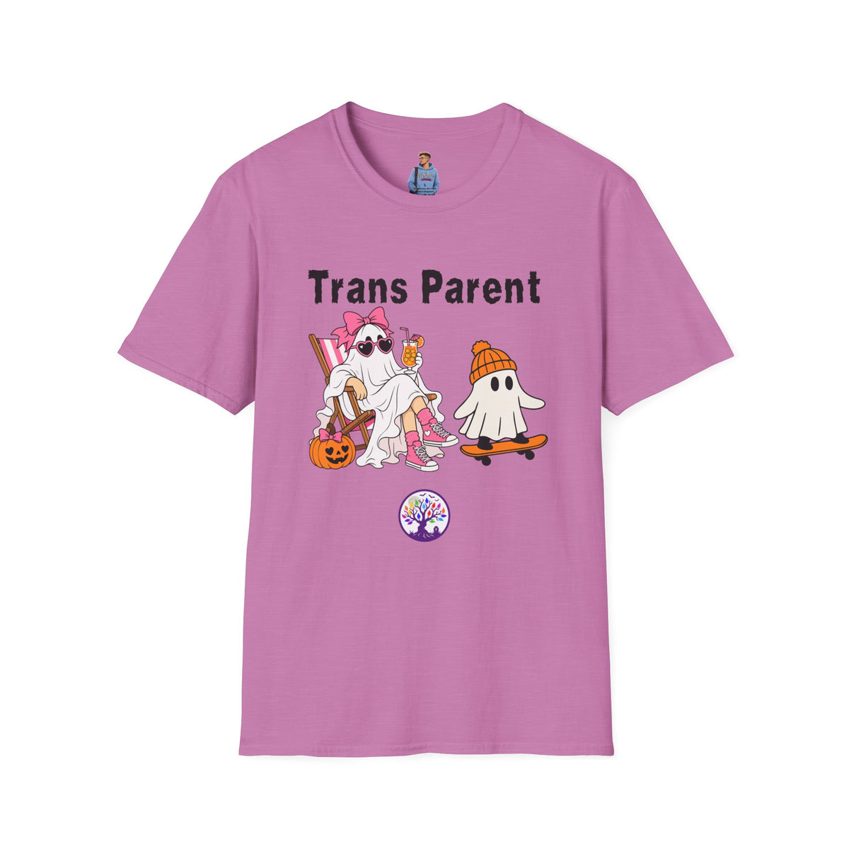 Trans Parent 3 Halloween Pride Tree Las Vegas T-Shirt
