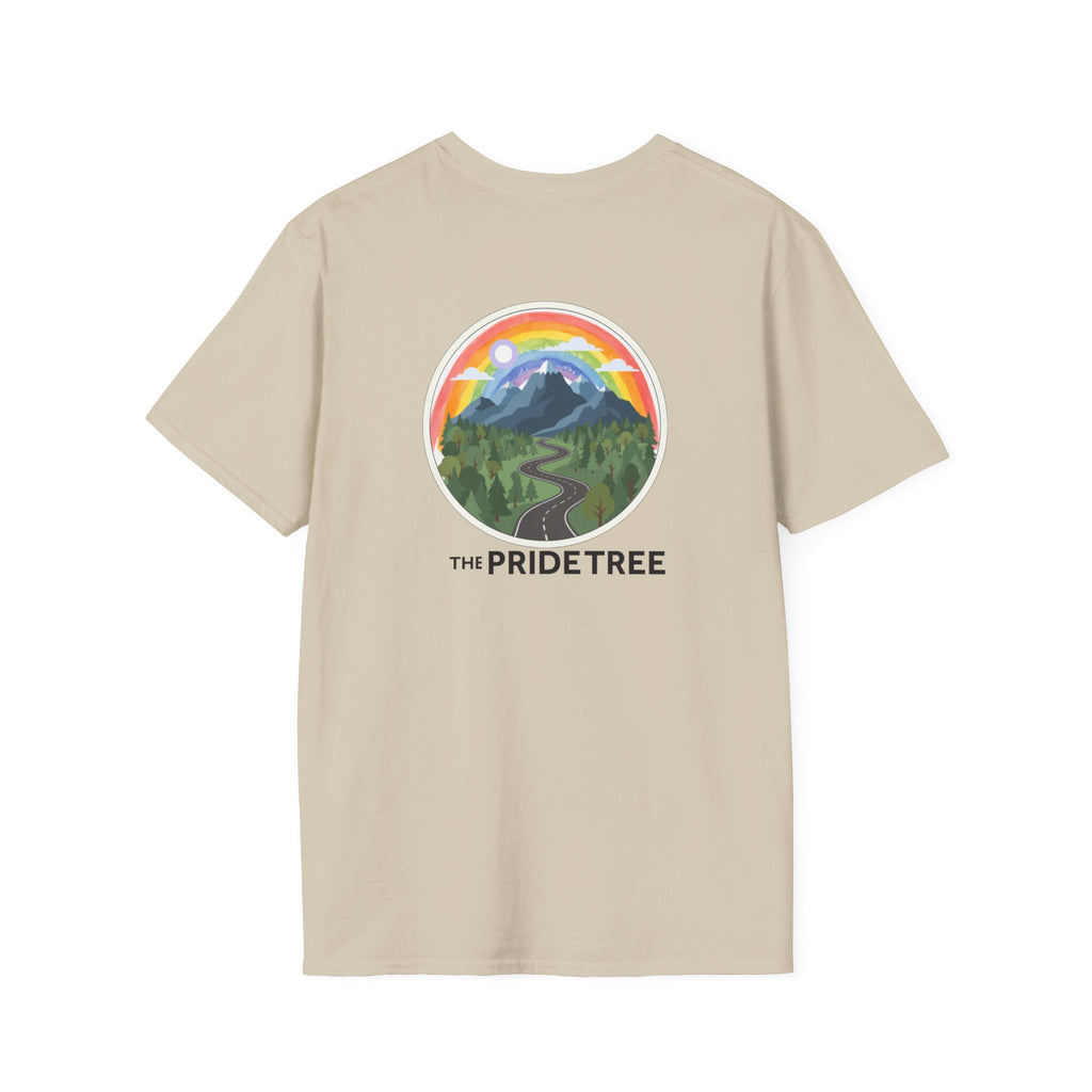 Pride Tree Las Vegas Mountain Graphic T-Shirt