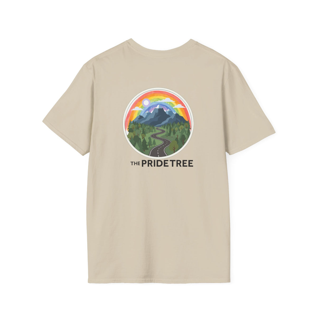 Pride Tree Las Vegas Mountain Graphic T-Shirt