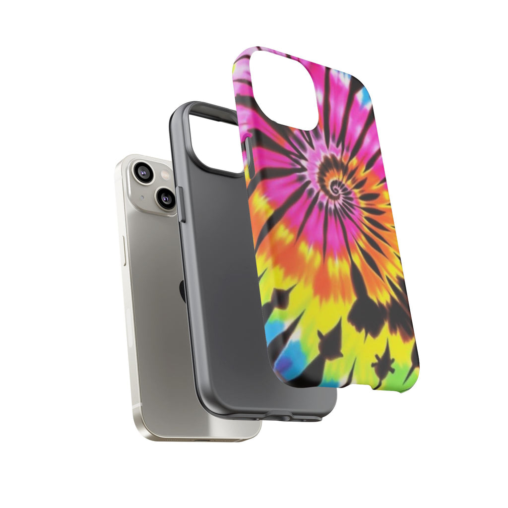 Tie-Dye Spiral Phone Case for iPhone