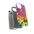 Tie-Dye Spiral Phone Case for iPhone