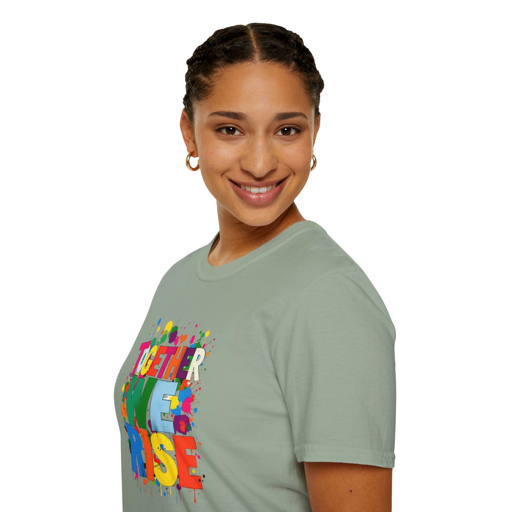 Together We Rise Unisex Softstyle T-Shirt