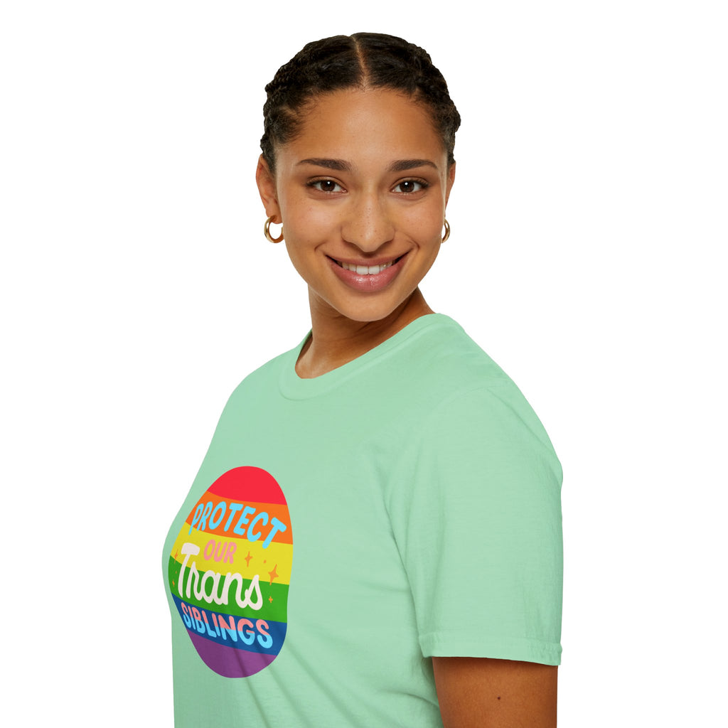 Protect Our Trans Siblings Pride Tree Las Vegas T-Shirt
