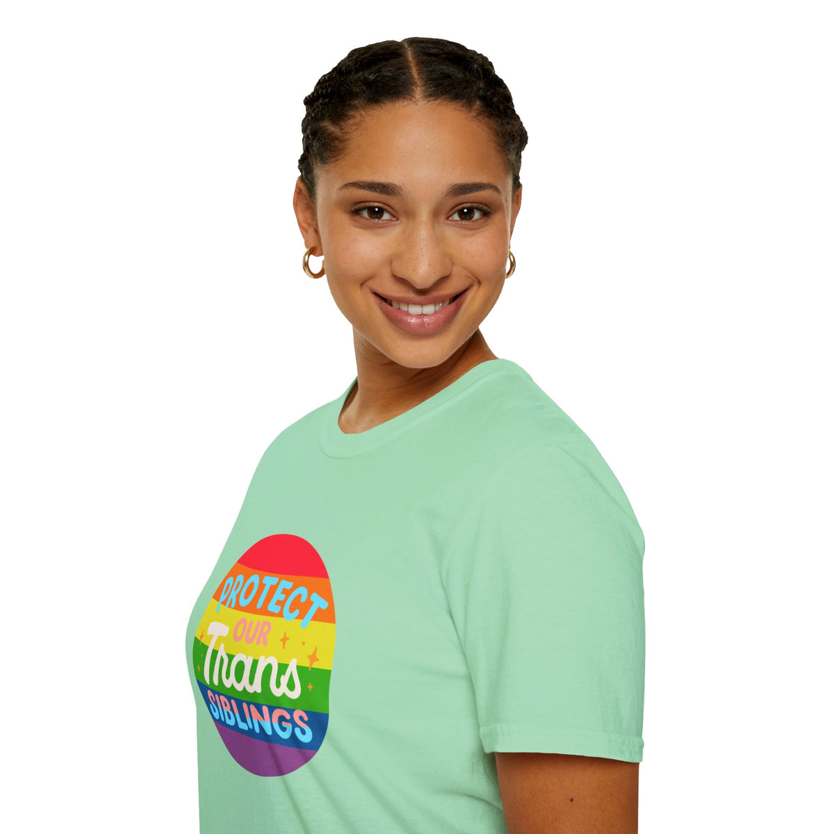 Protect Our Trans Siblings Pride Tree Las Vegas T-Shirt
