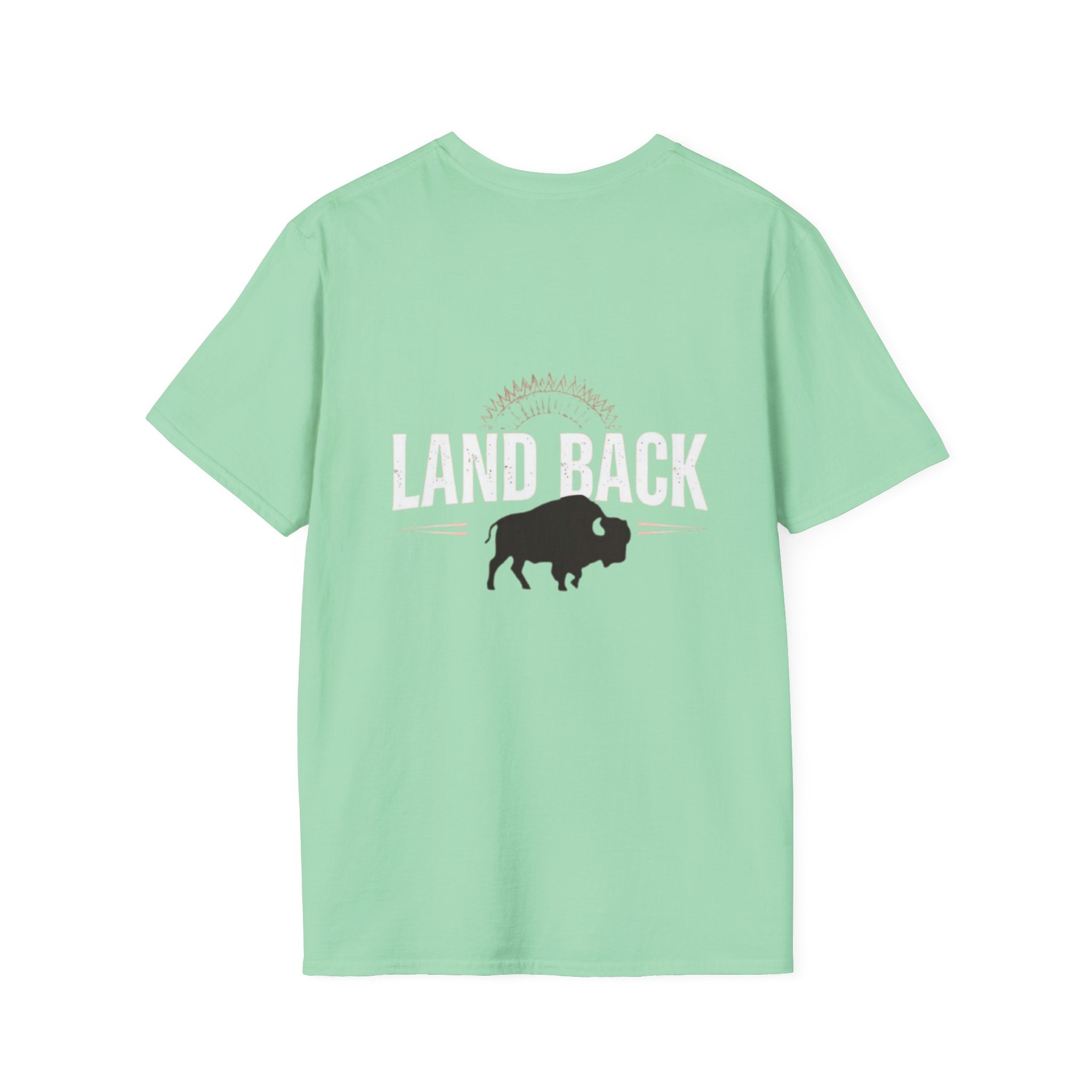 'Land Back' Unisex Softstyle T-shirt