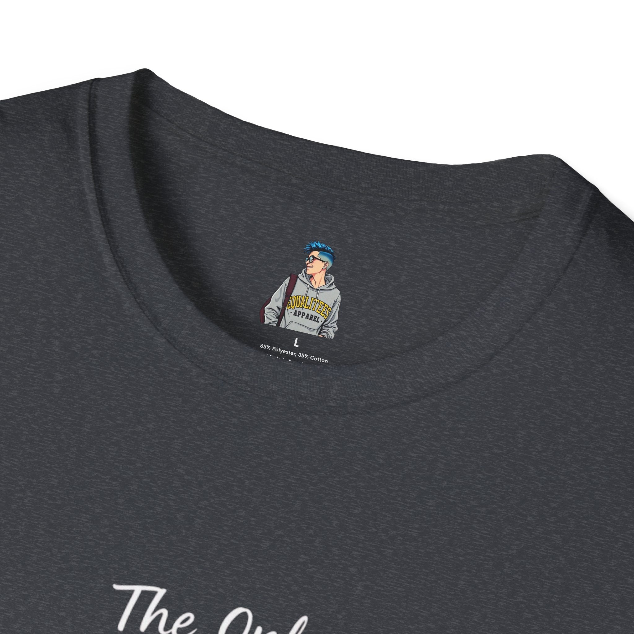Inspirational Quote Unisex Softstyle T-Shirt - "The Only Choice I Made Was to Be MYSELF"