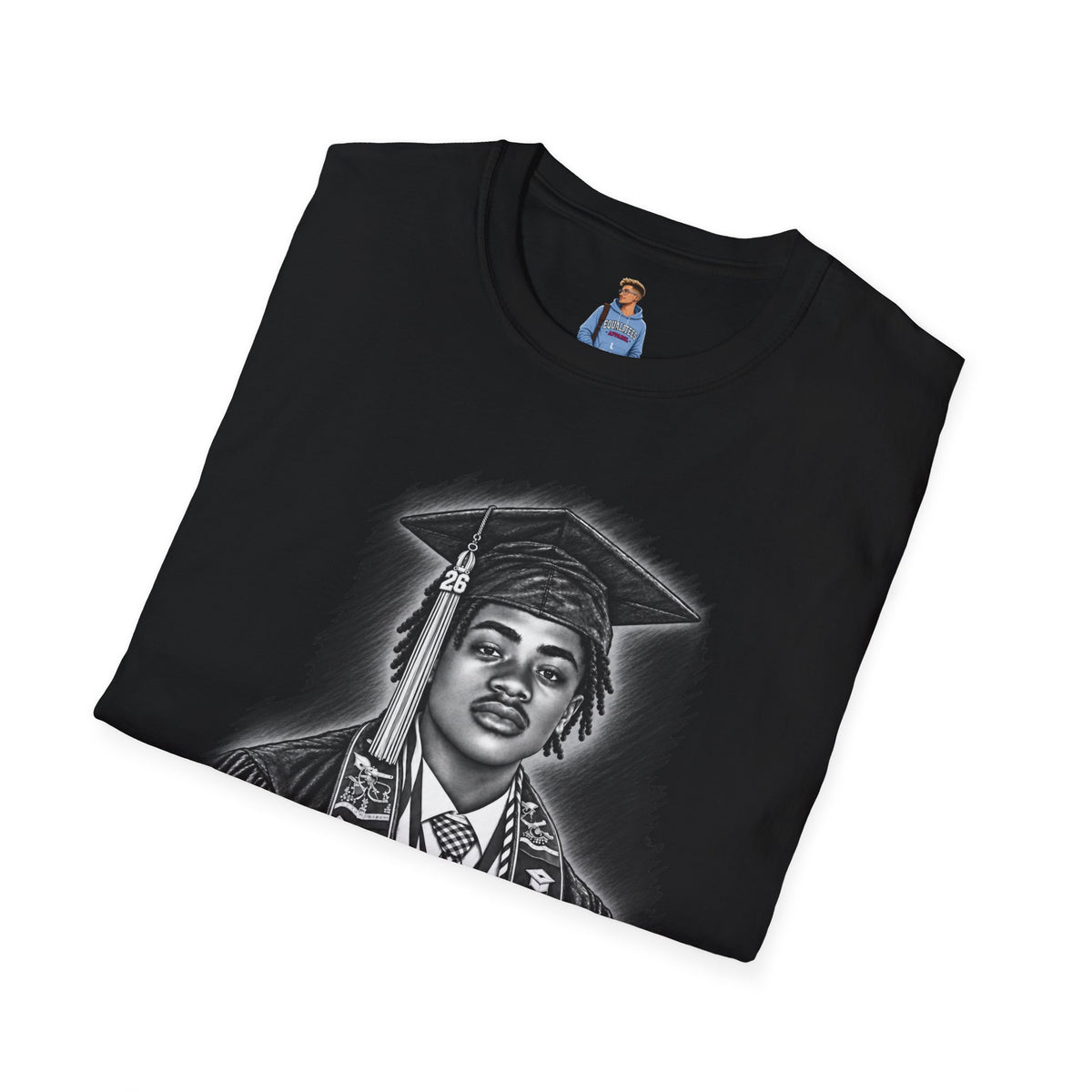 Portrait Front and Back - In Memory of Pierre Damas Bel T-Shirt