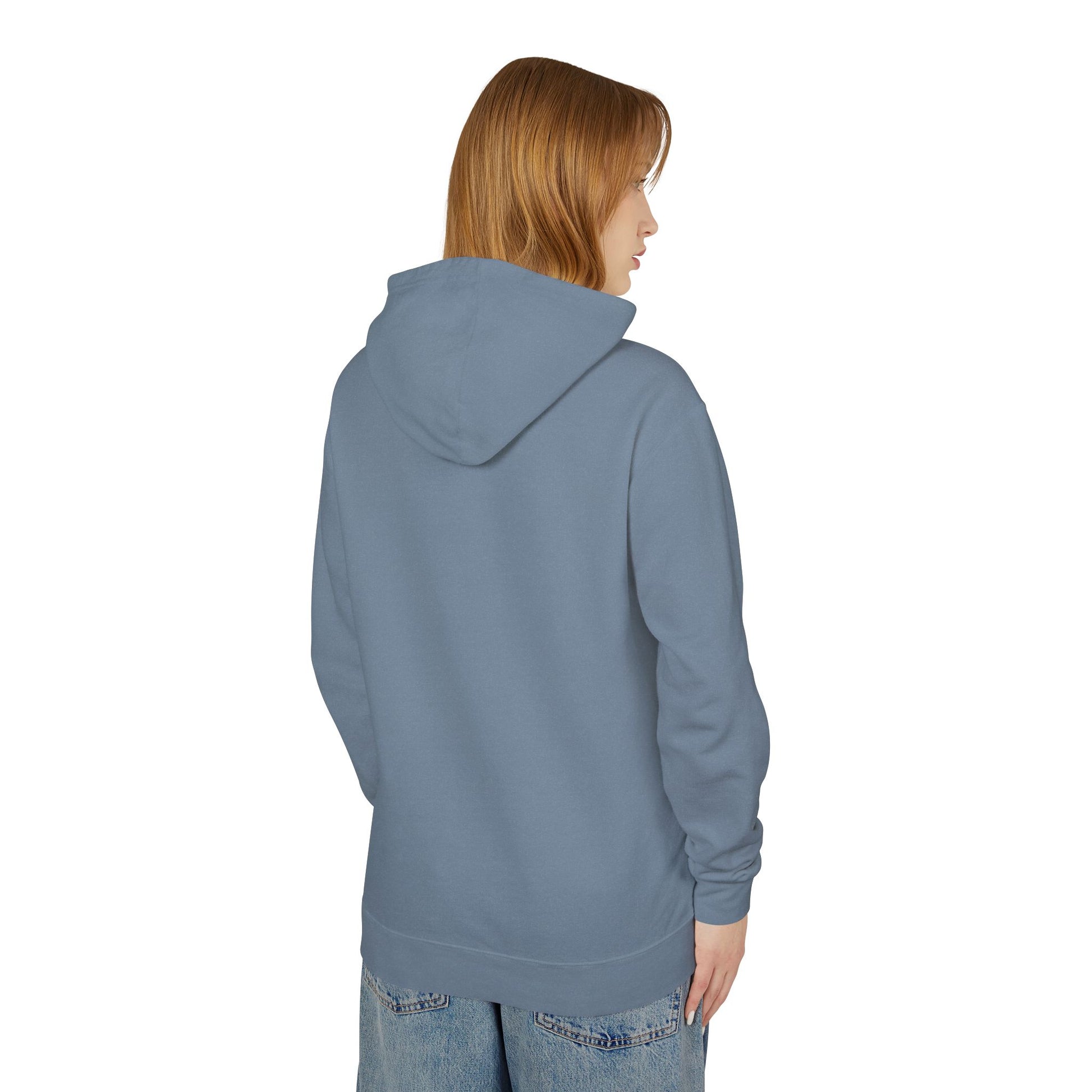 Unisex Lightweight Hooded Sweatshirt - Nothing Makes You an Expert on Skin You Don't Live In