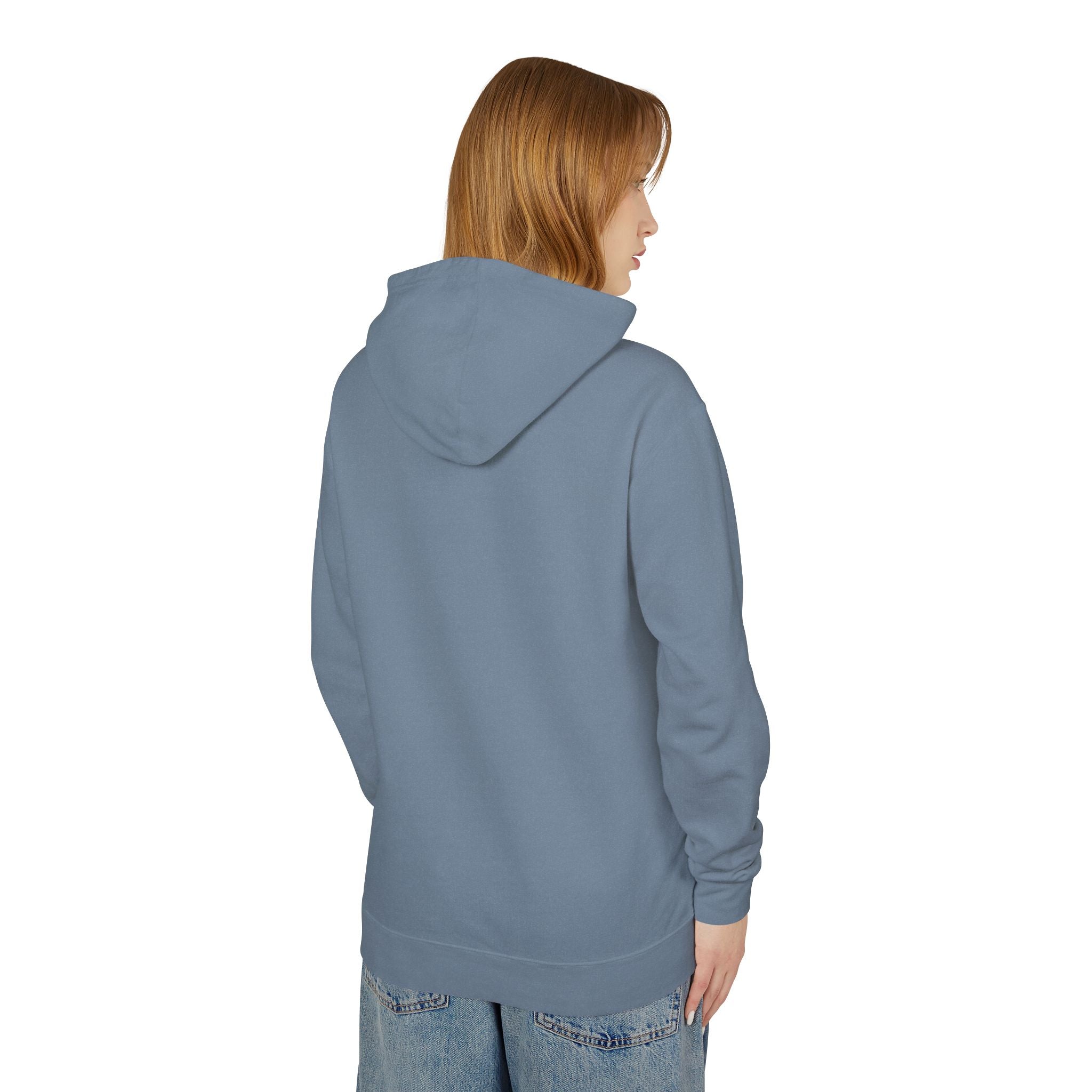 Unisex Lightweight Hooded Sweatshirt - Nothing Makes You an Expert on Skin You Don't Live In