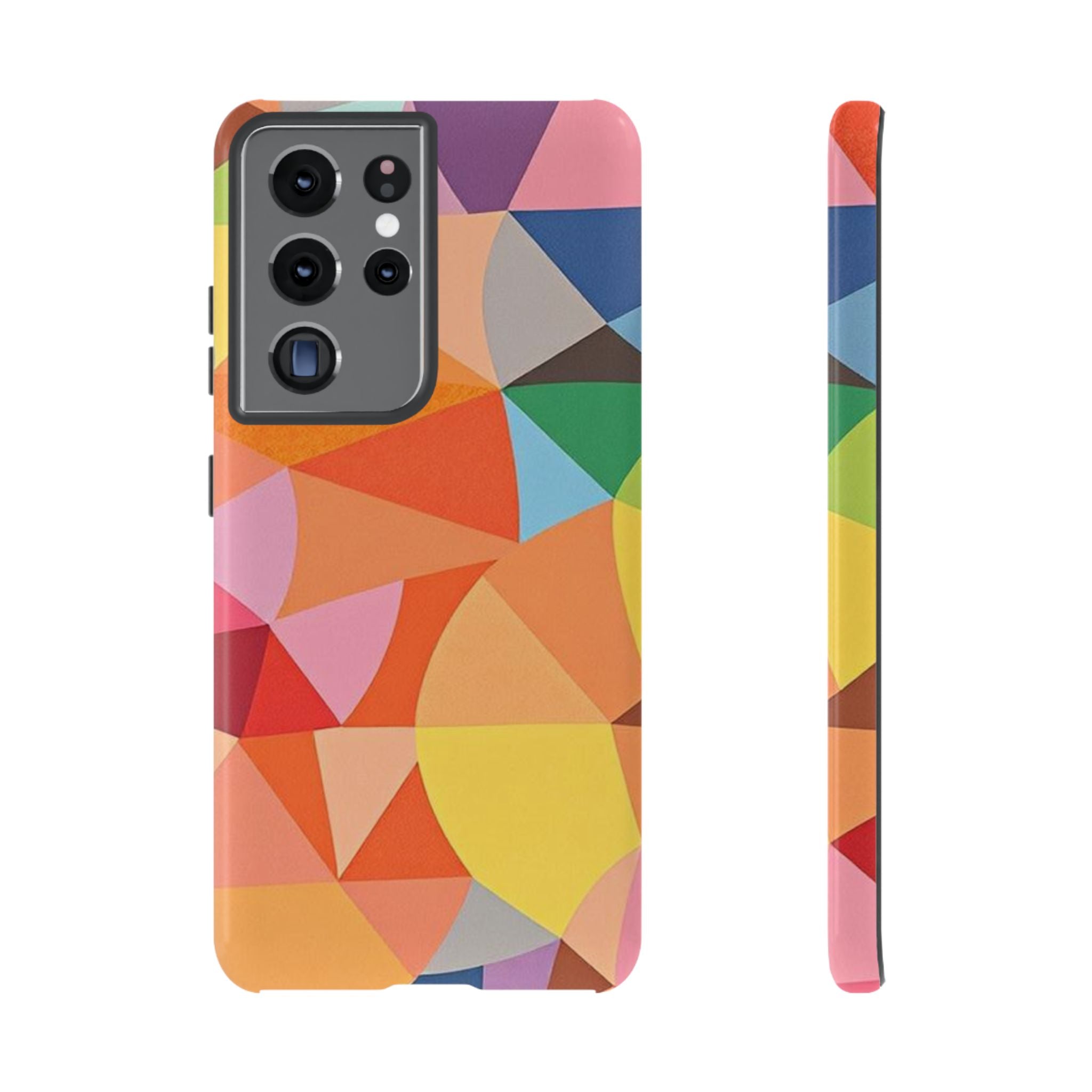 Colorful Geometric Tough Case for Android
