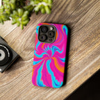 Psychedelic Swirl Tough Phone Case for iPhone
