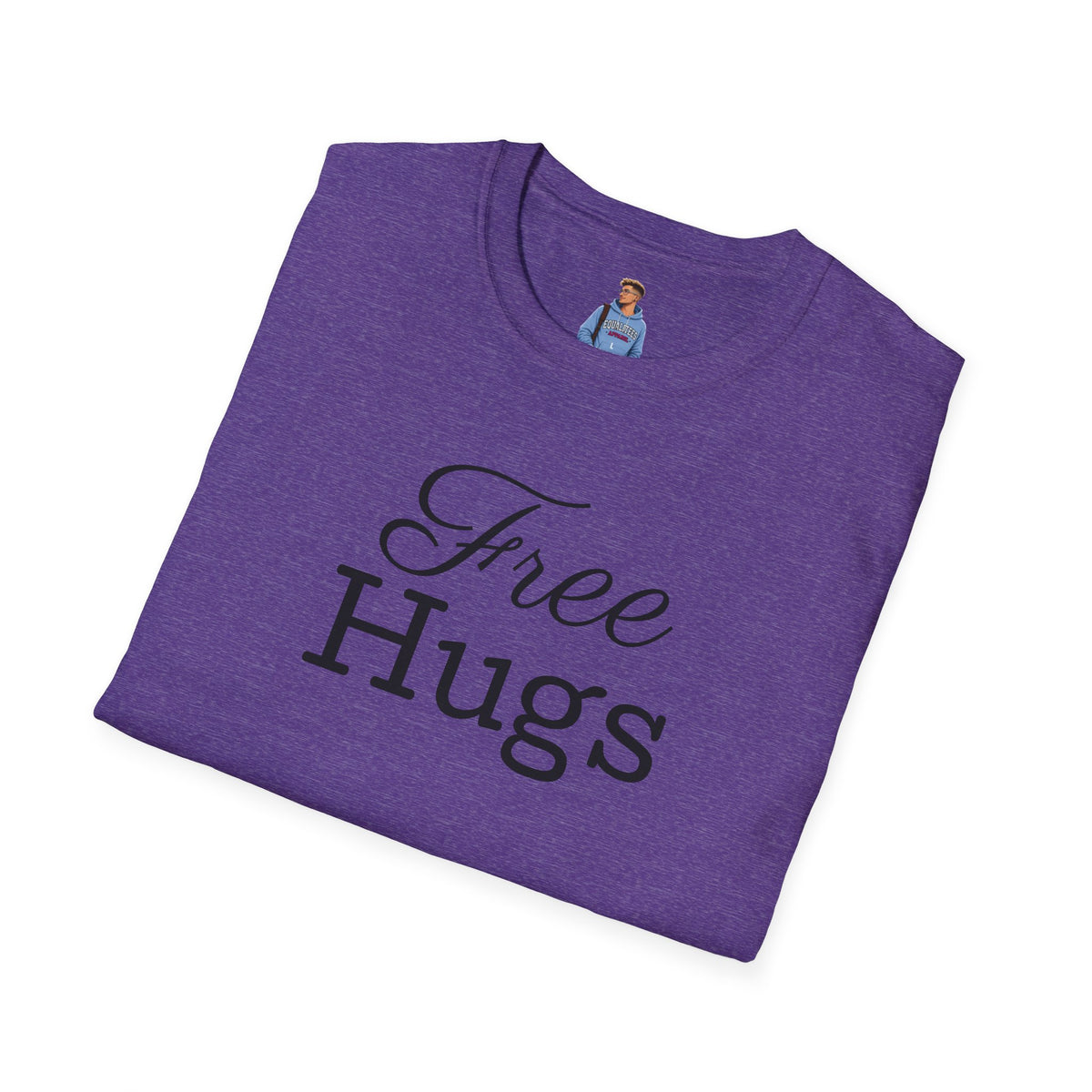 Emotional Support Human Free Hugs Unisex Softstyle T-Shirt