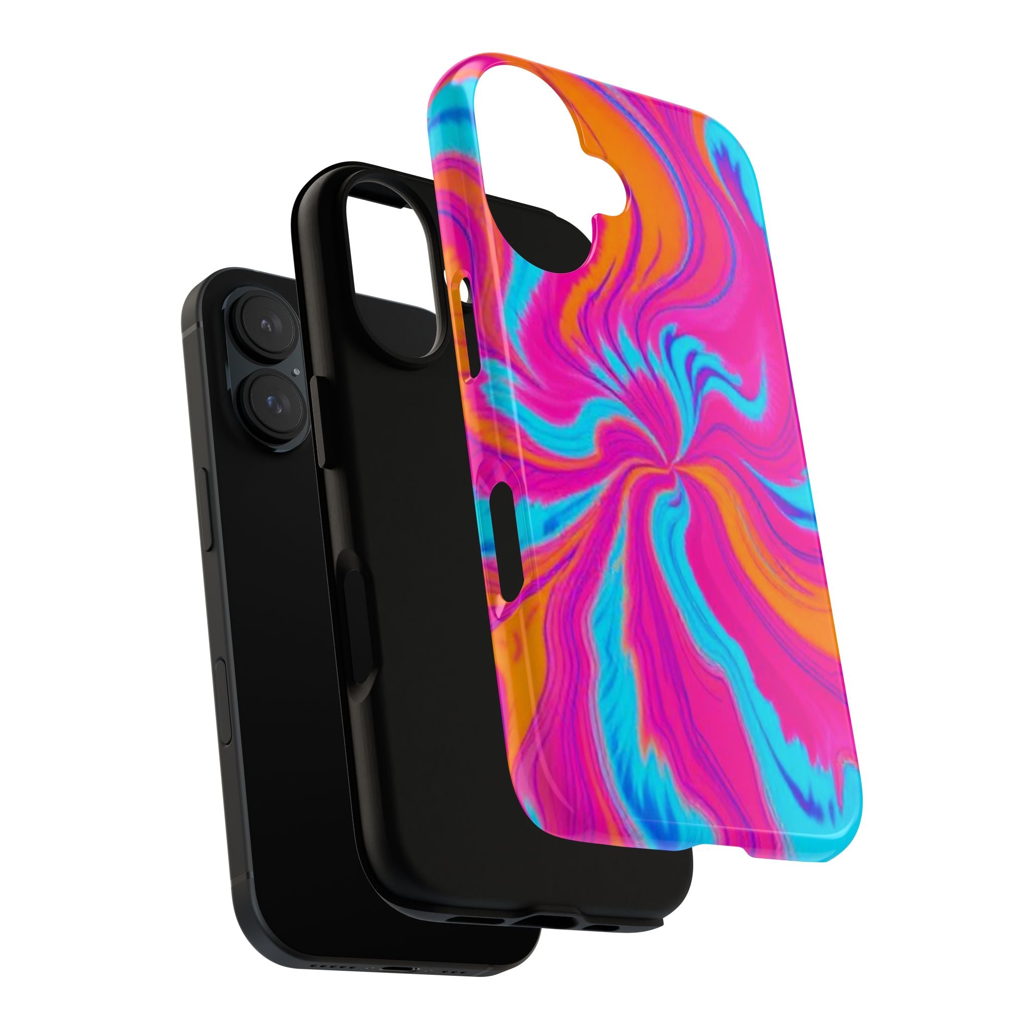 Psychedelic Swirl Tough Phone Case for iPhone