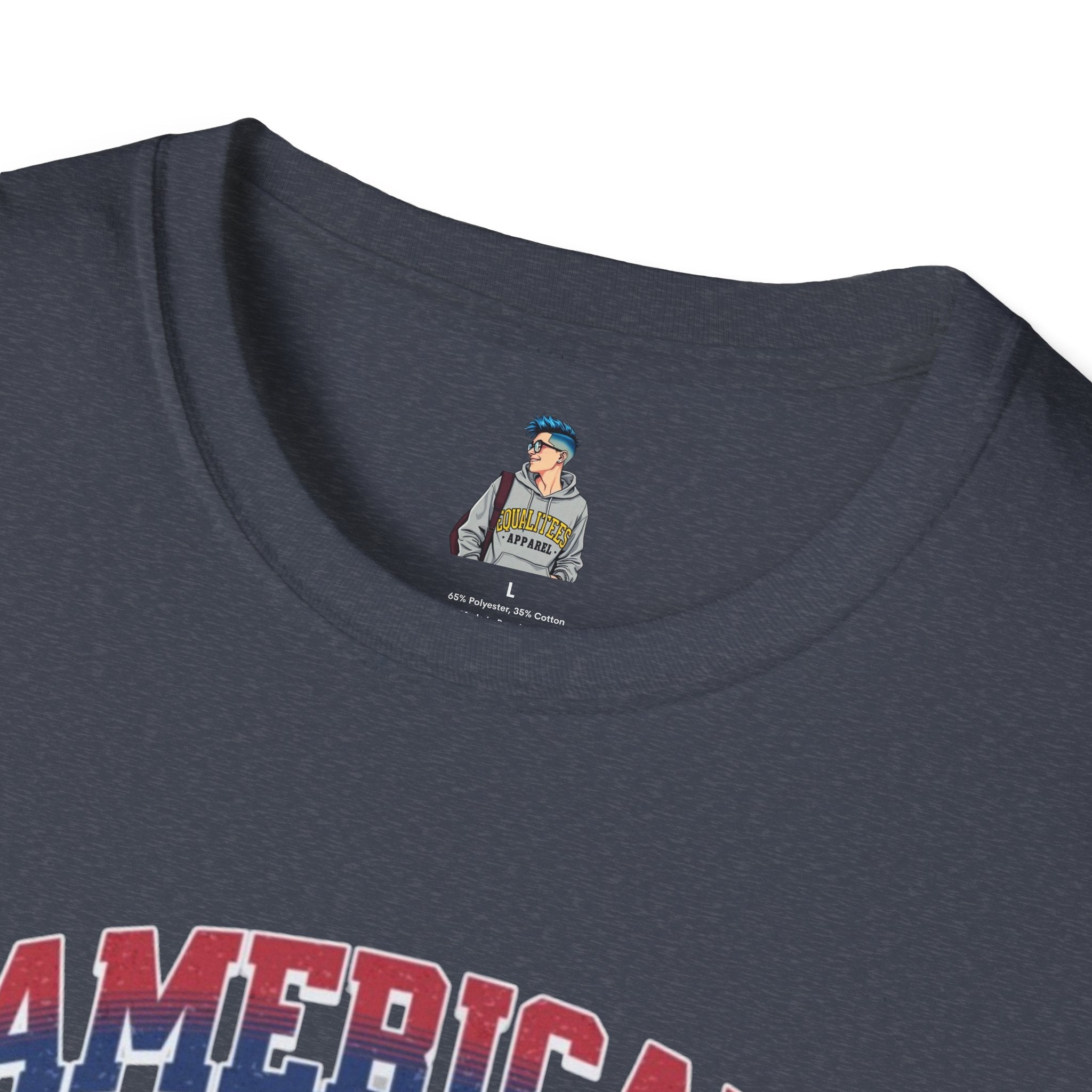 American Patriot - Keep Immigrants Deport Fascists Unisex T-Shirt - Celebrate Freedom & Diversity