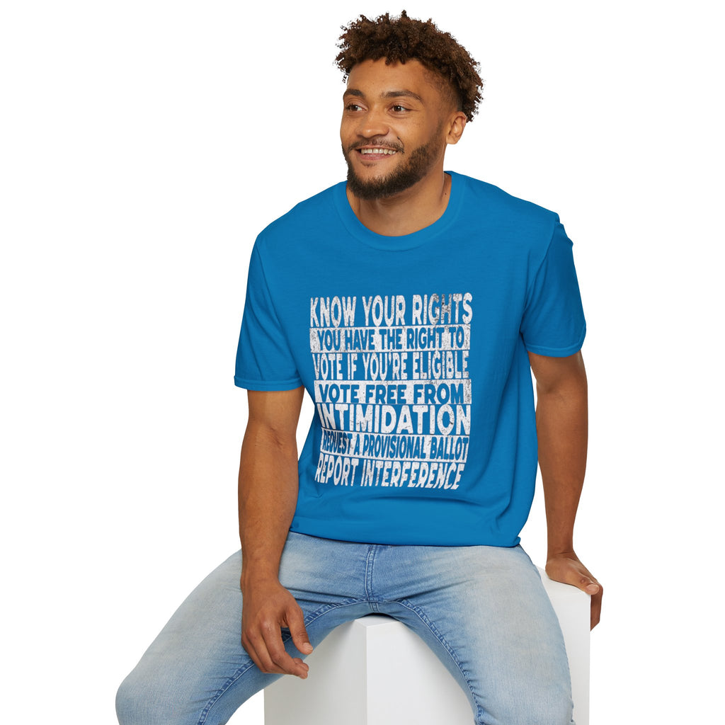 Know Your Voting Rights T-Shirt