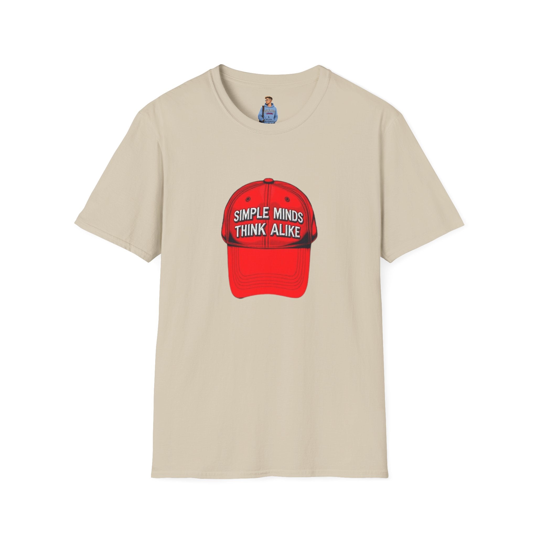 Simple Minds Think Alike T-Shirt' & 'Make America Think Again' Graphic Tee