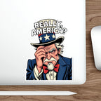 Die-Cut Stickers - Embarrassed Uncle Sam