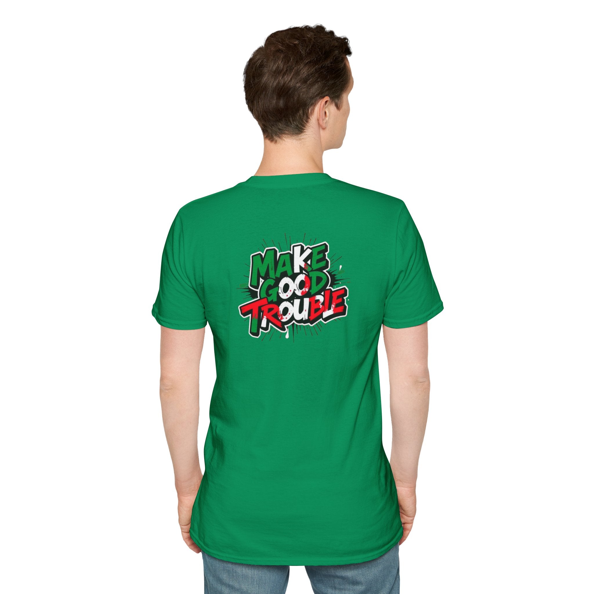 Make Good Trouble T-shirt  Fun Graphic Tee for Activists & Trendsetters