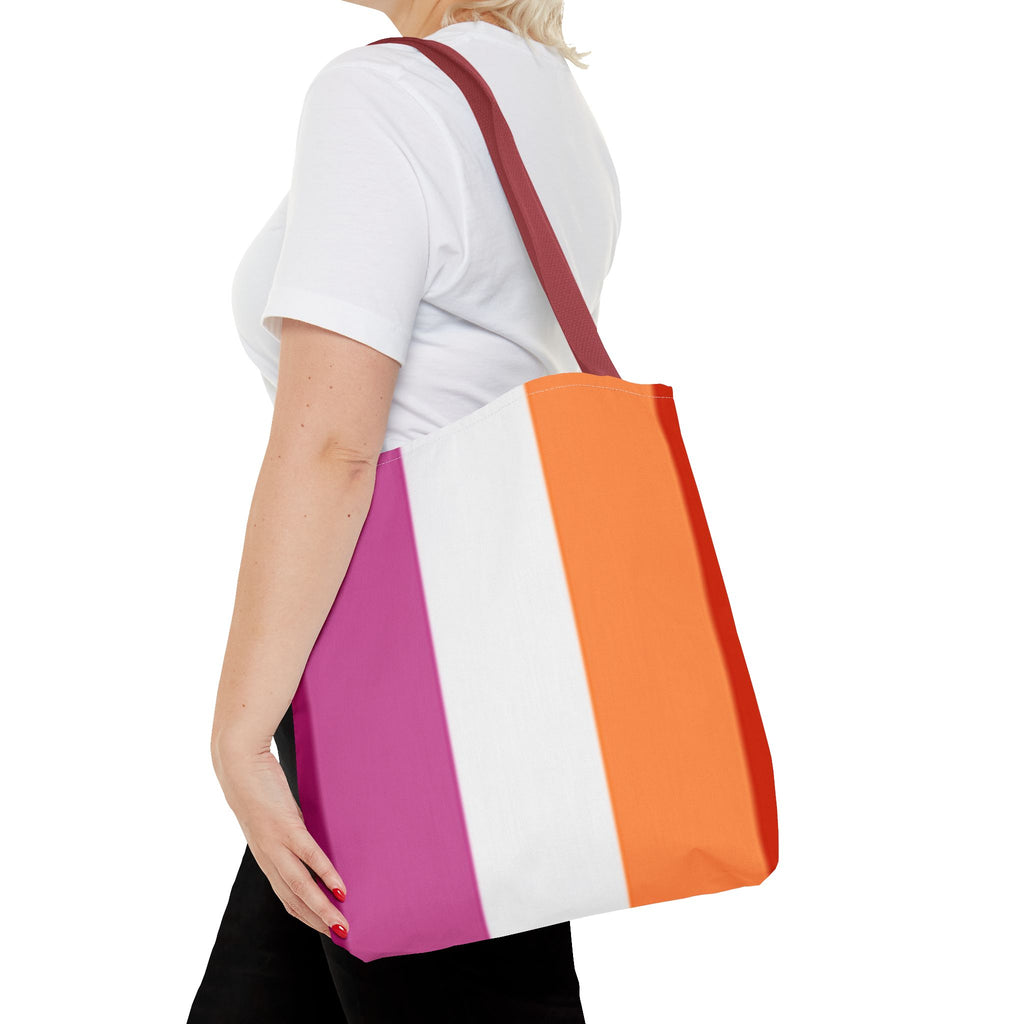 Lesbian Pride Flag Tote Bag