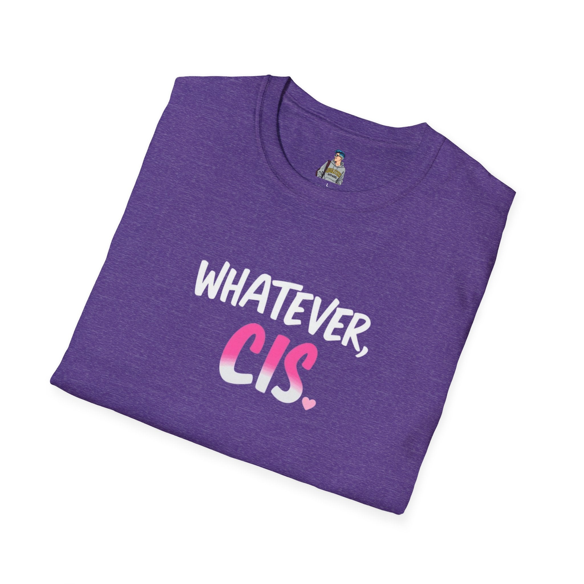 Whatever, CIS Unisex Softstyle T-Shirt - Comfortable and Inclusive Pride Apparel
