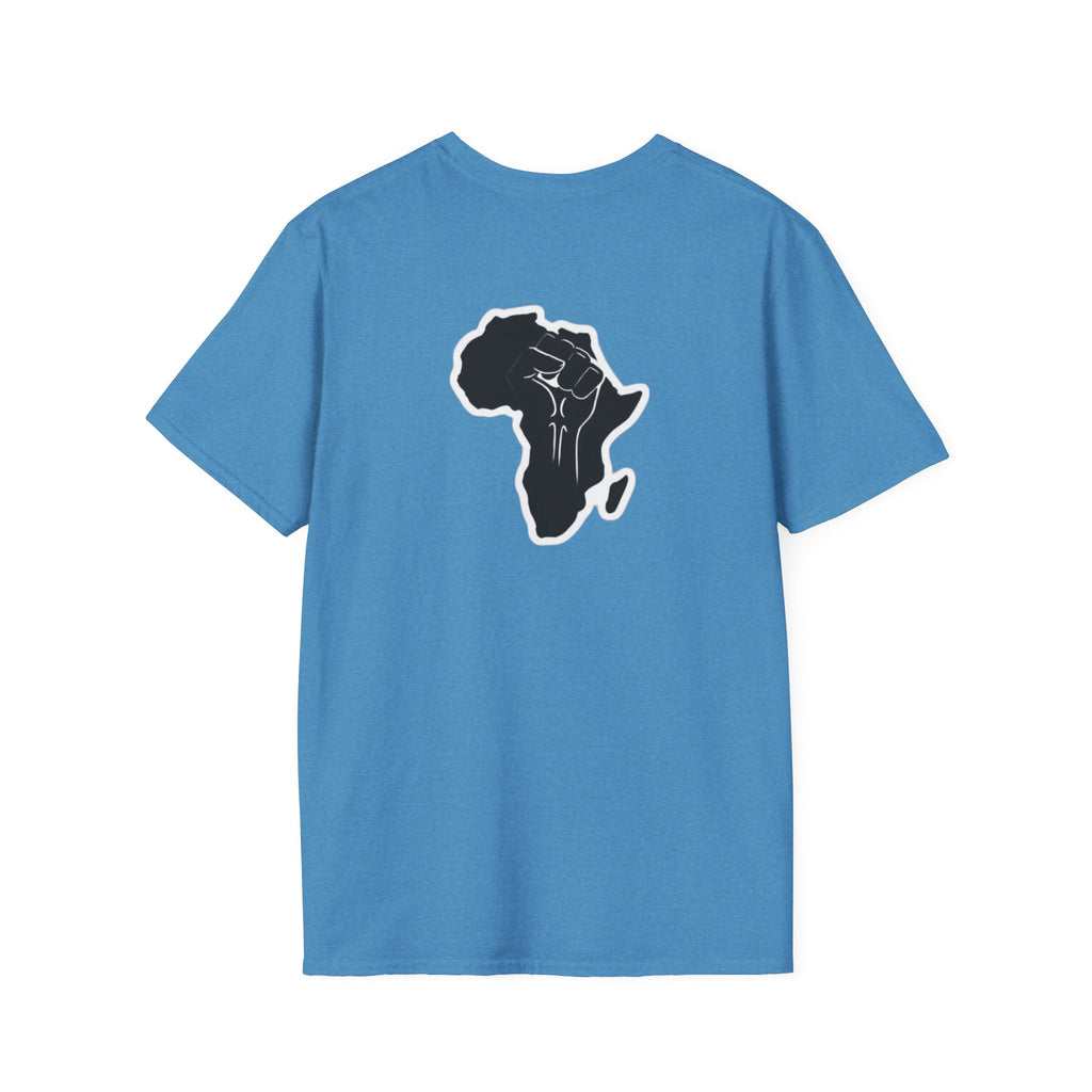 Unity and Heritage Unisex Softstyle T-Shirt with Pan-African Heart