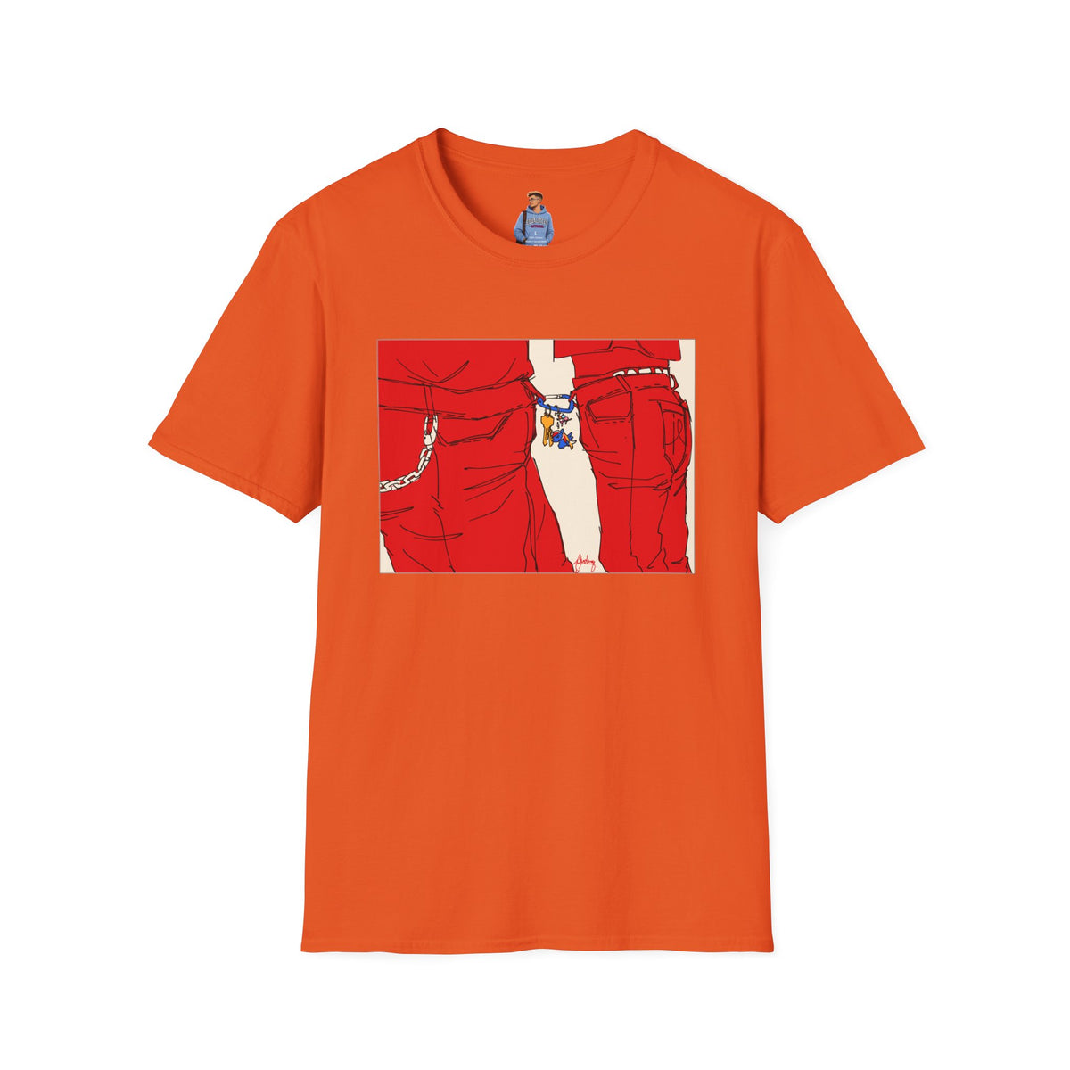 Red Jeans by Audrey Pride Tree Las Vegas T-Shirt