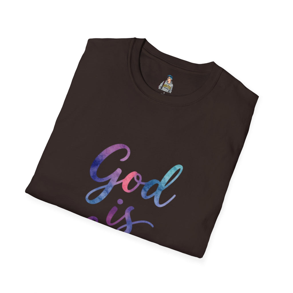 God Is Love T-Shirt — Colorful Tee