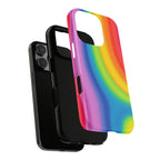 Rainbow Swirl Tough Phone Case for iPhone