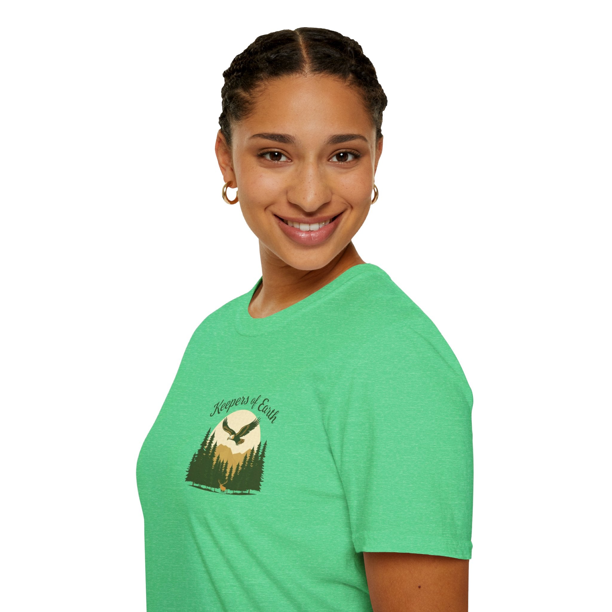 Keepers of the Earth Eagle and Elk T-shirt