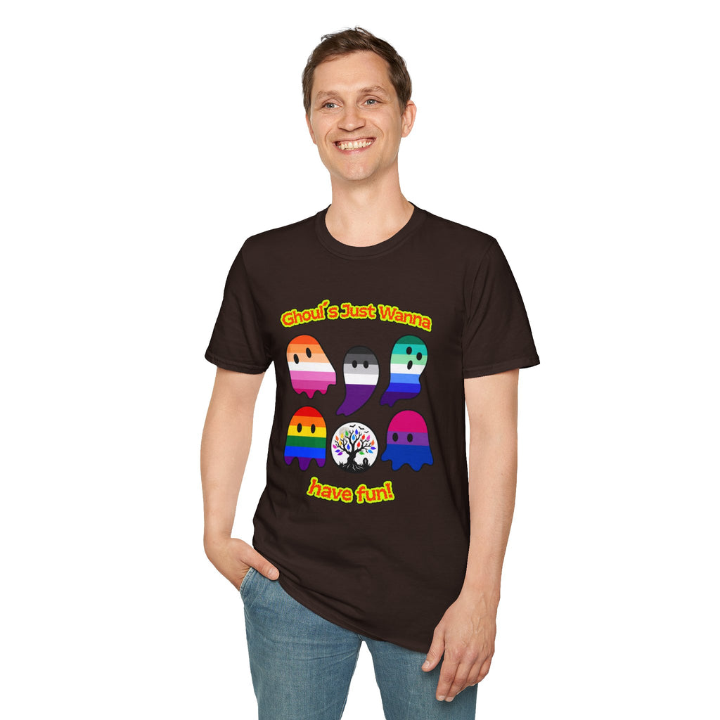 Ghouls Just Wanna Have Fun Pride Tree Las Vegas T-Shirt